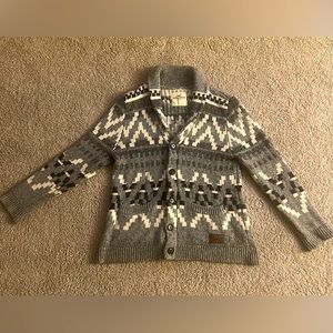 HOLLISTER MEN’S L WINTER CARDIGAN